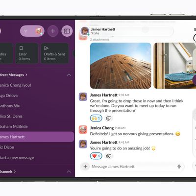 iPhone Duo Slack
