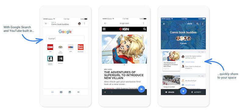 google spaces 1