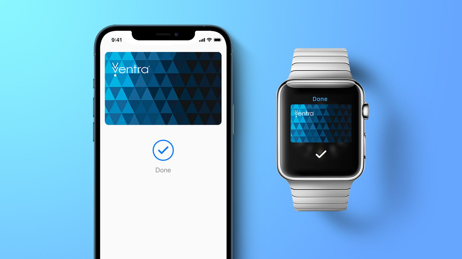 ventra apple wallet