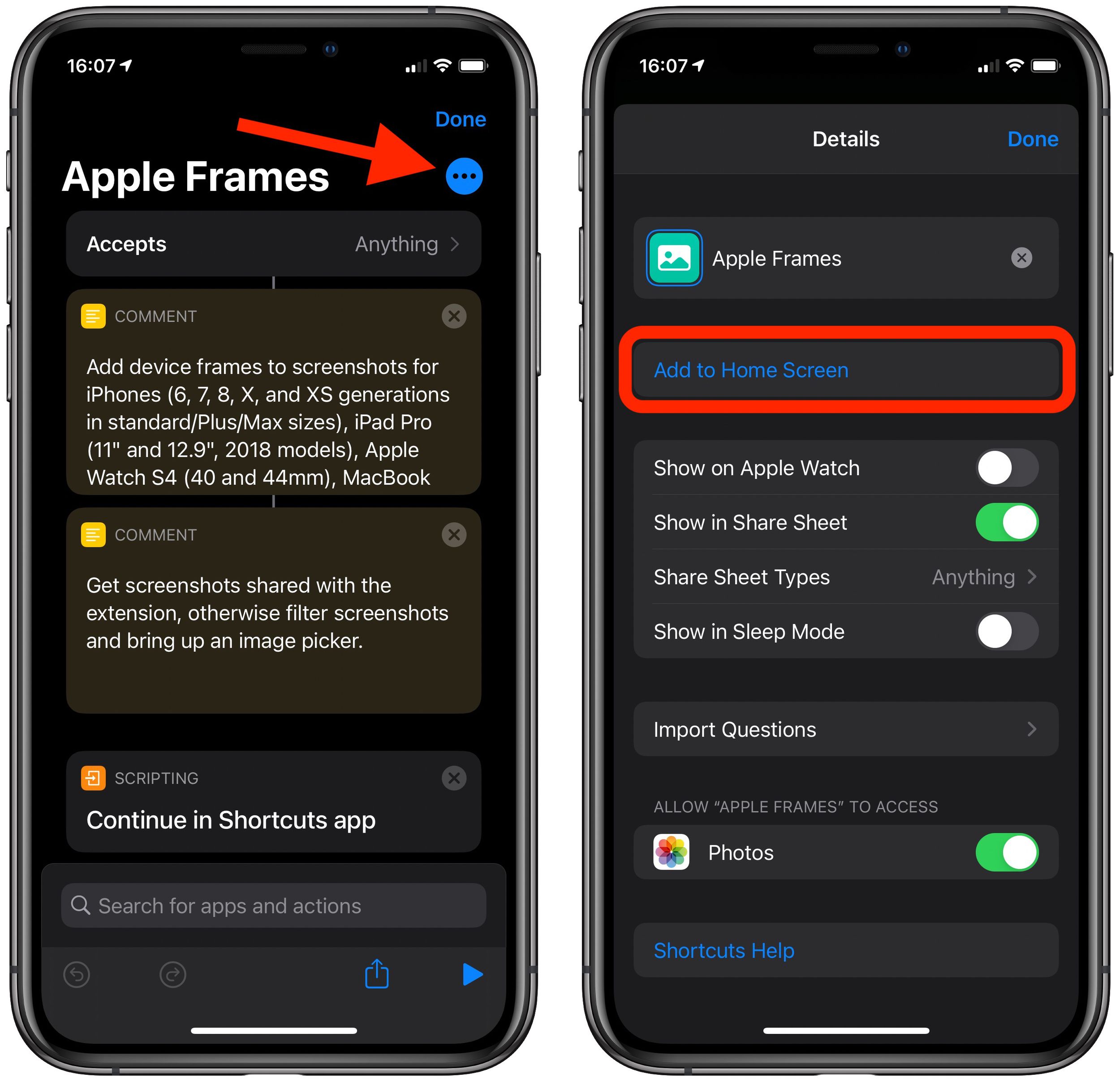 How to add a shortcut from the ios shortcuts app to your home screen macrumors