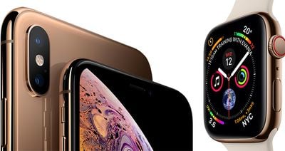apple watch series 4 and iphone xs