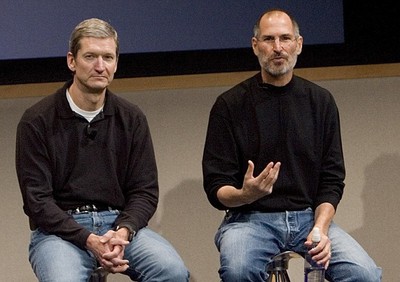 Tim Cook Steve Jobs