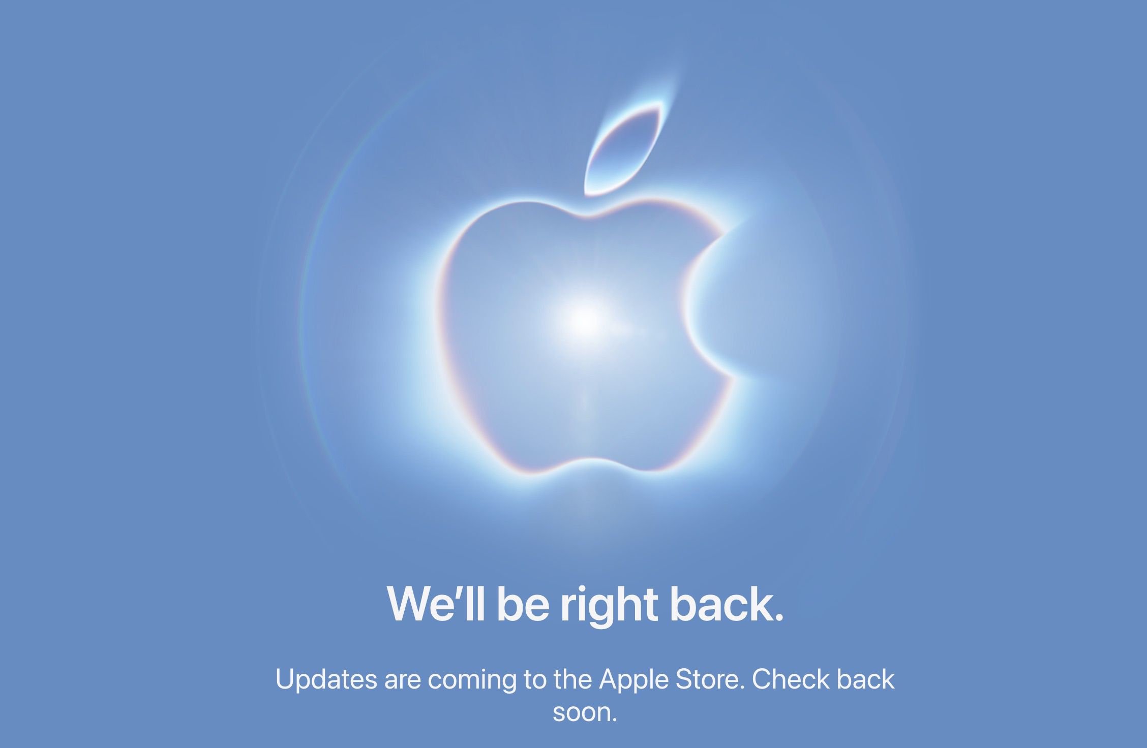 Apple Store Down Ahead of iPhone 18 Pro Pre-Orders