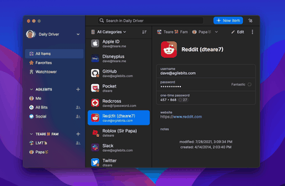 1Password 8 for Mac With Improved Interface, Performance, and More Now  Available in Early Access - MacRumors