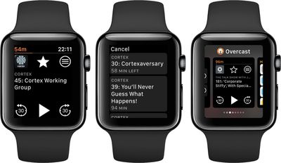 Overcast gains redesigned Apple Watch app with chapter skipping, speed controls, and more