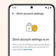 whatsapp strict account settings