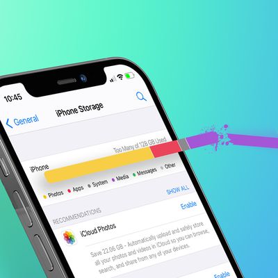 iPhone Free Up Storage Feature