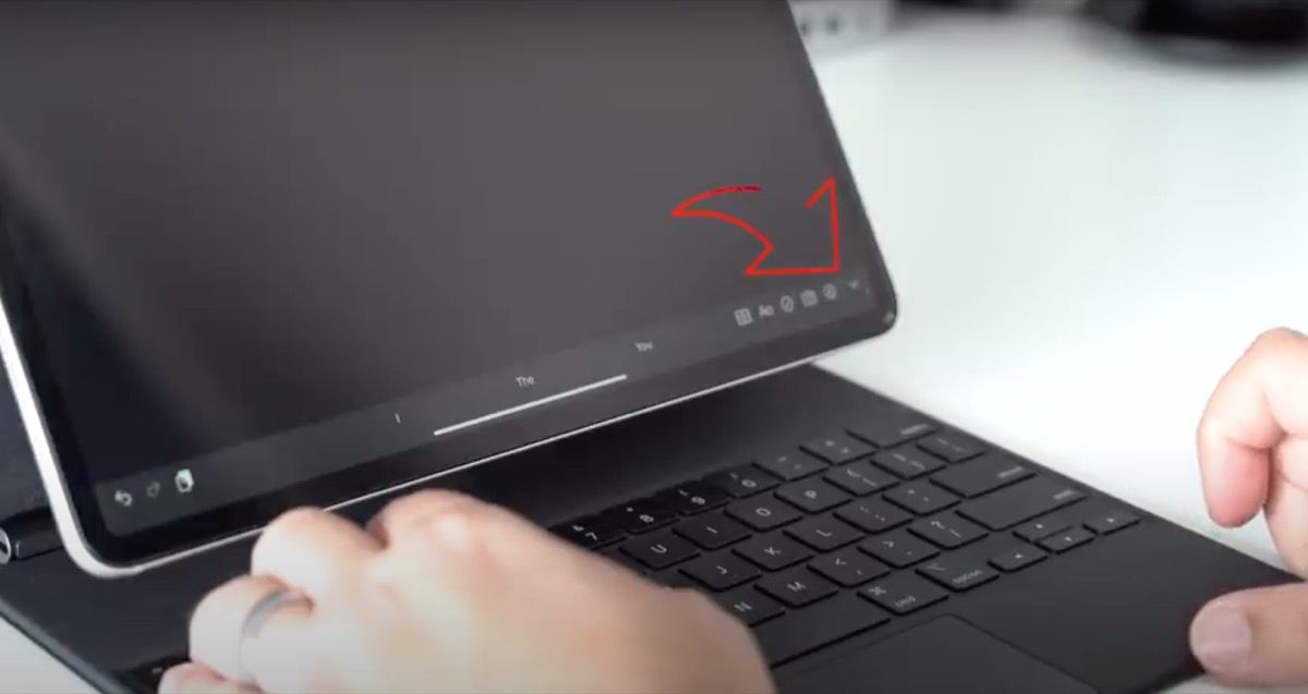 How to Use the On Screen Keyboard on an iPad Pro With Keyboard ...