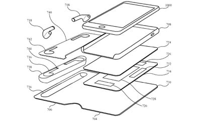 airpods iphone case patent exploded