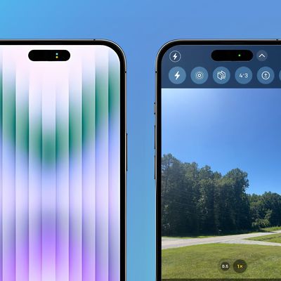 iPhone 14 Pro Long Pill Status Indicator Feature