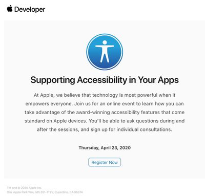 appleaccessibilitywebinar