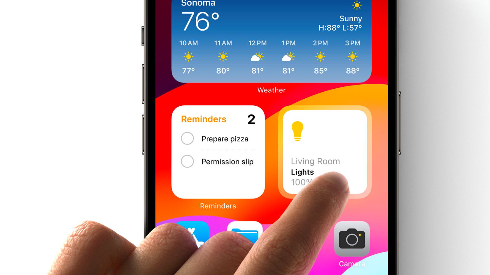iPhone presenta widgets interactivos a partir de iOS 17