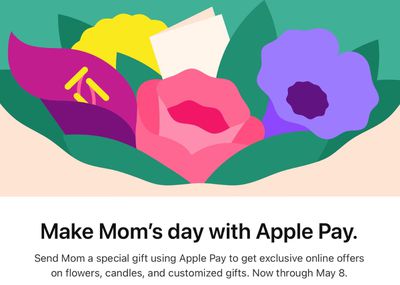 apple pay mothers day promo