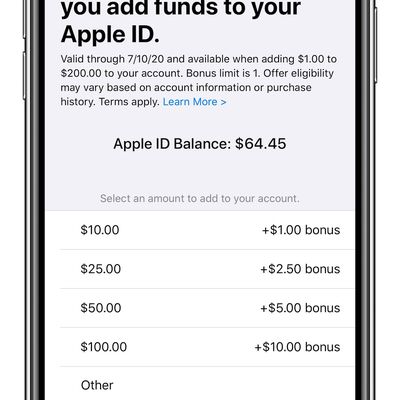 apple id bonus jun2020