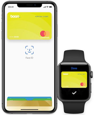 boon card apple pay