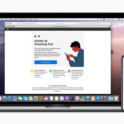Apple new covid 19 app macbook pro iphone 11 pro 03272020 big