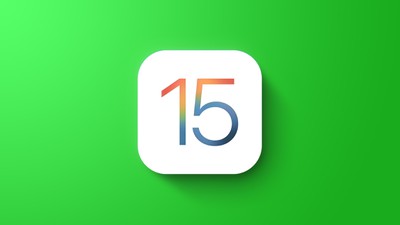 Característica general de iOS 15 Verde