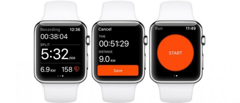 strava on apple watch 3