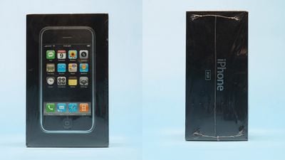 Unopened Original iPhone Sells for $35,000 at Auction