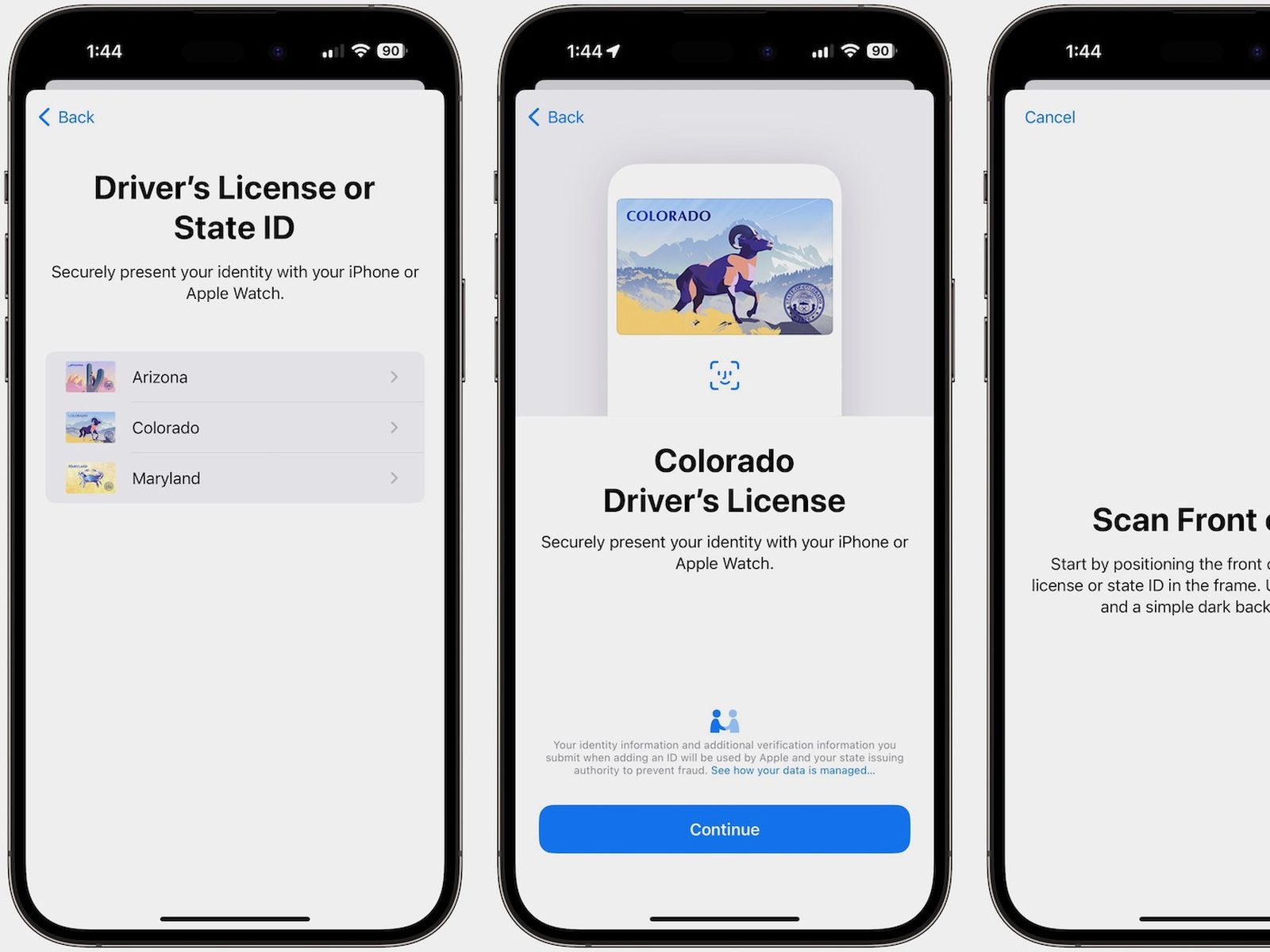 Apple reveals first states to use Apple Wallet for ID, driver's