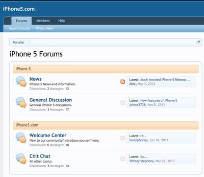iphone5com forums