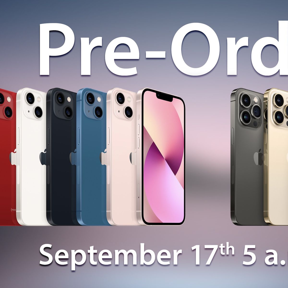 Preorder iphone 13