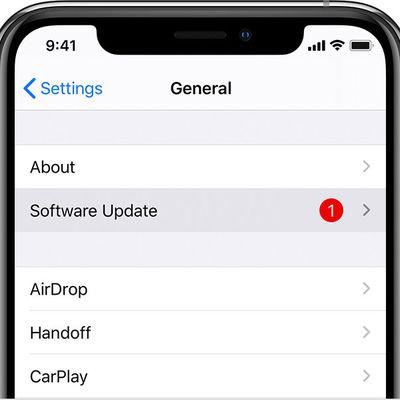 software update