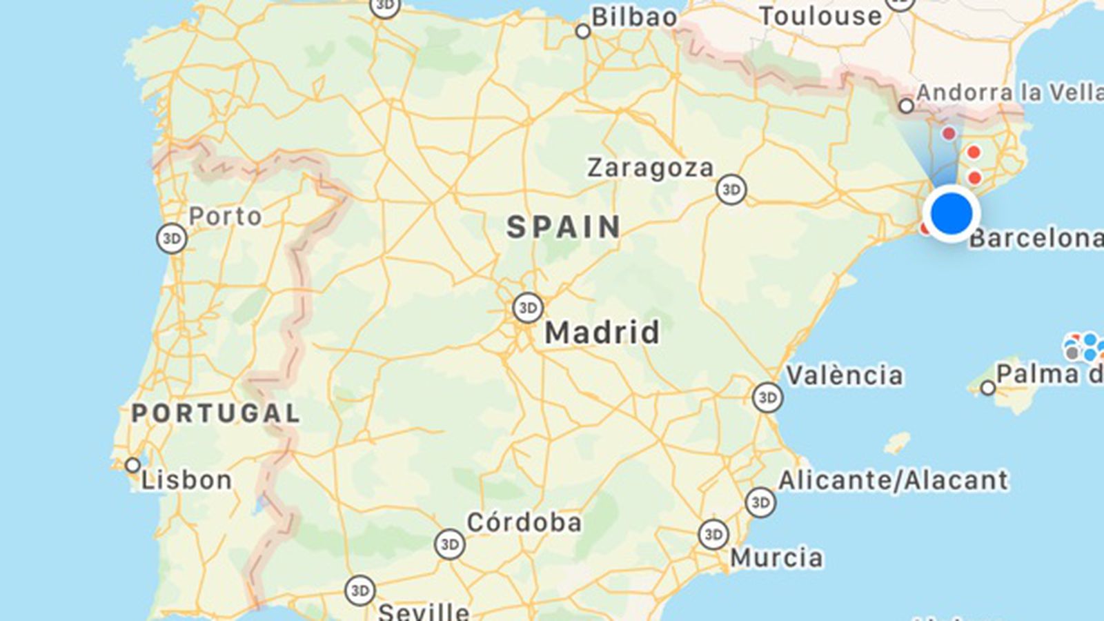 Revamped Apple Maps Now Being Tested In Spain And Portugal Macrumors