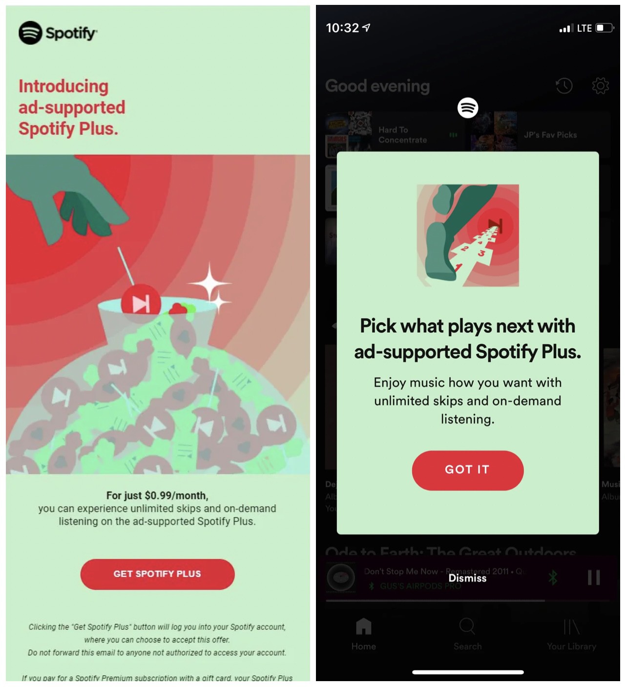 apple spotify cost more