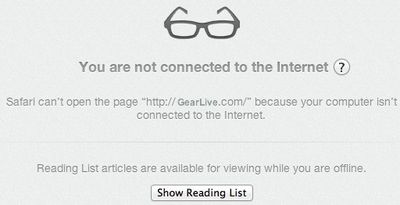 safari reading list offline