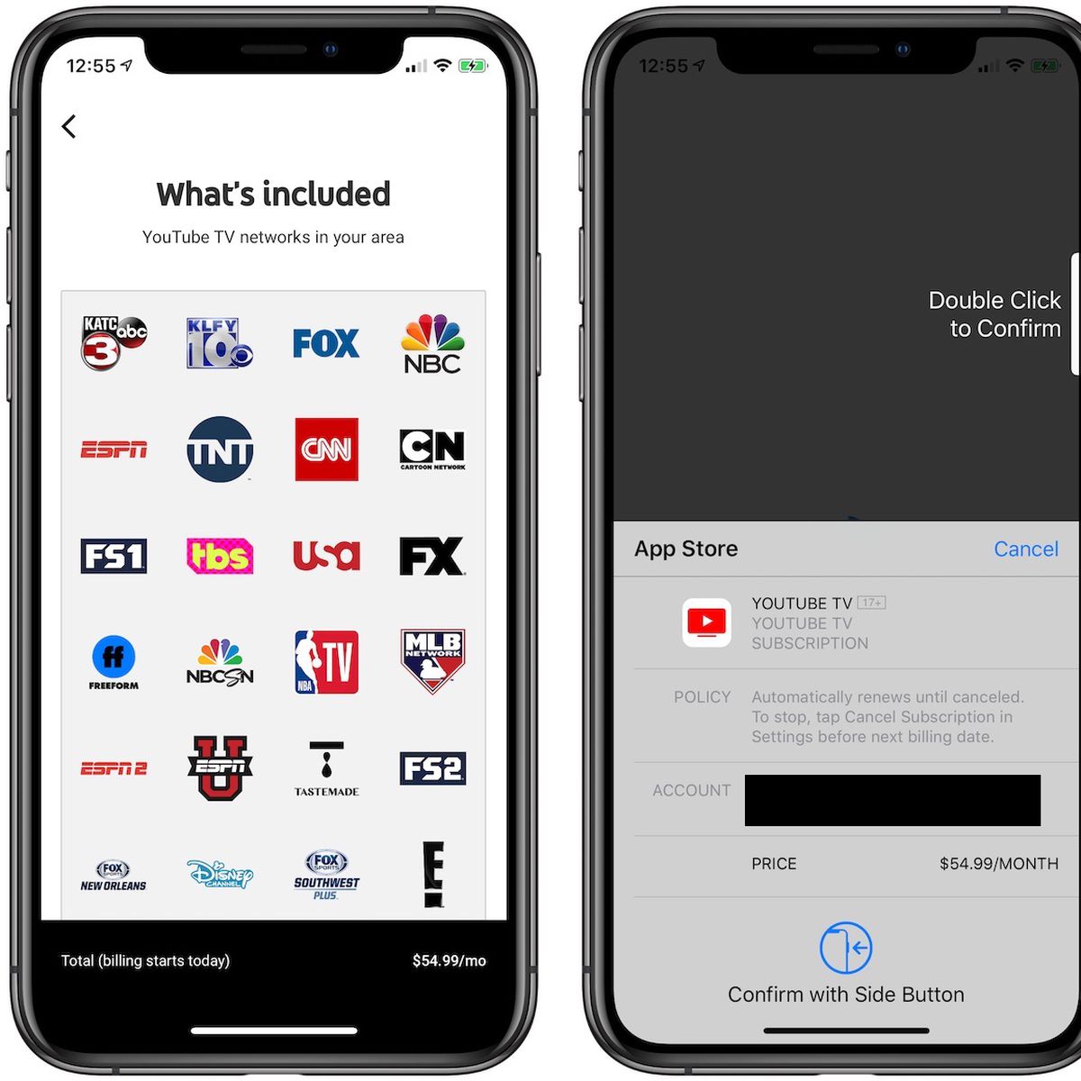 YouTube TV Increases Price to $49.99/Month, $54.99/Month When Billed  Through Apple - MacRumors