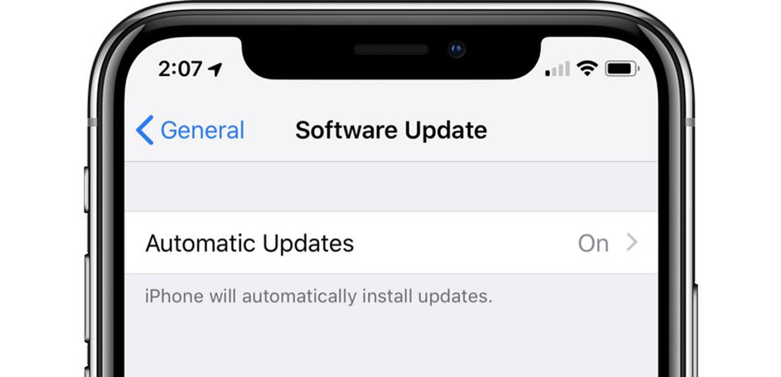 How To Turn On Automatic Software Updates On Your IPhone Or IPad MacRumors