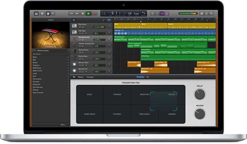 Mac Mini And Touch Screen Garageband