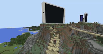 minecraft iphone creation