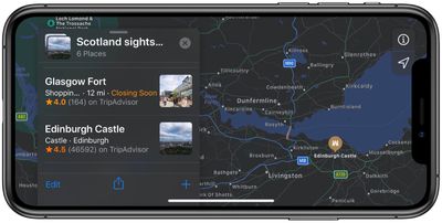 apple maps how to create collections