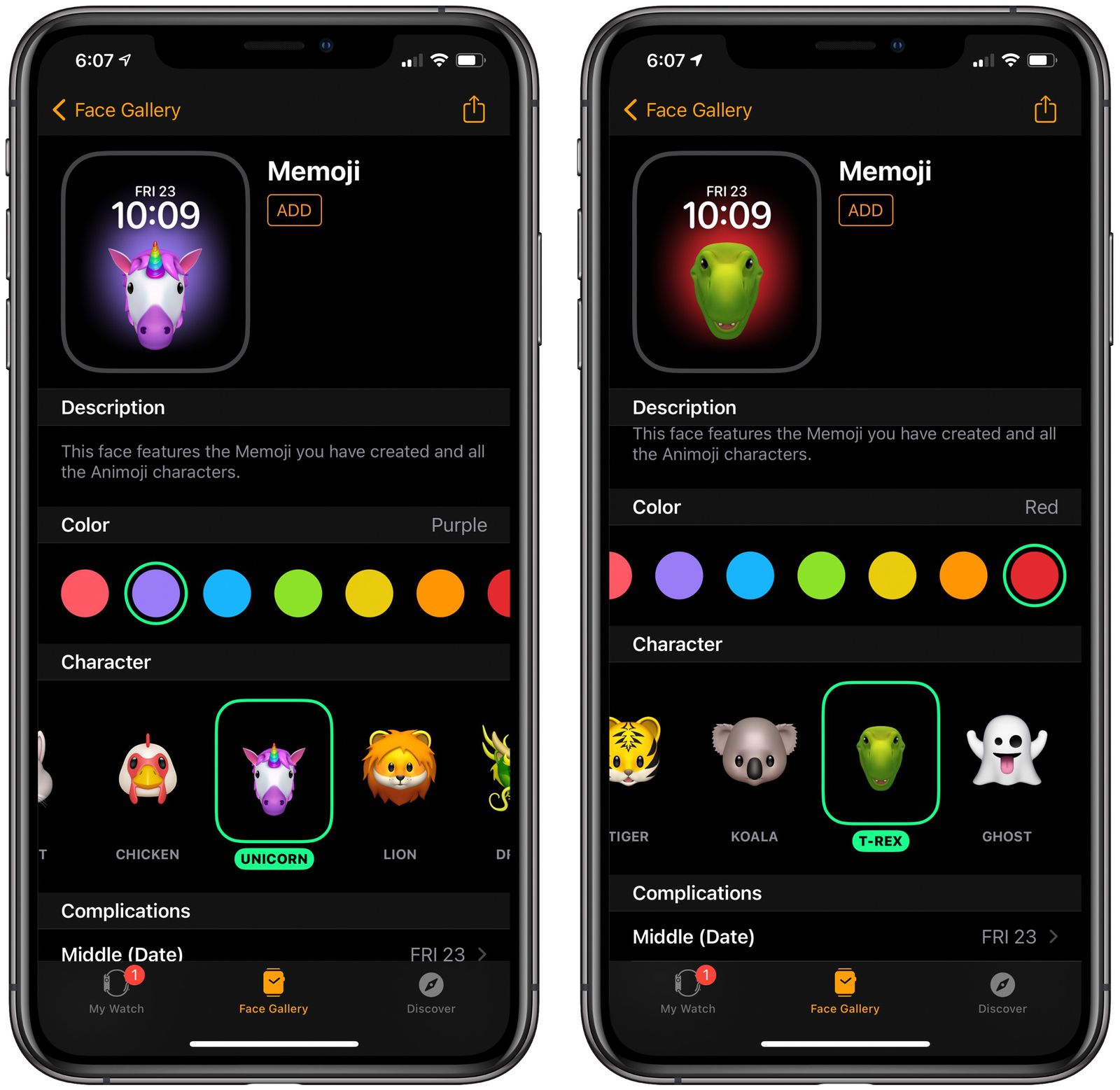 moji watch