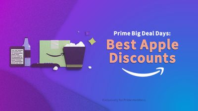 Prime Big Deal Days Feature Best Apple Discounts