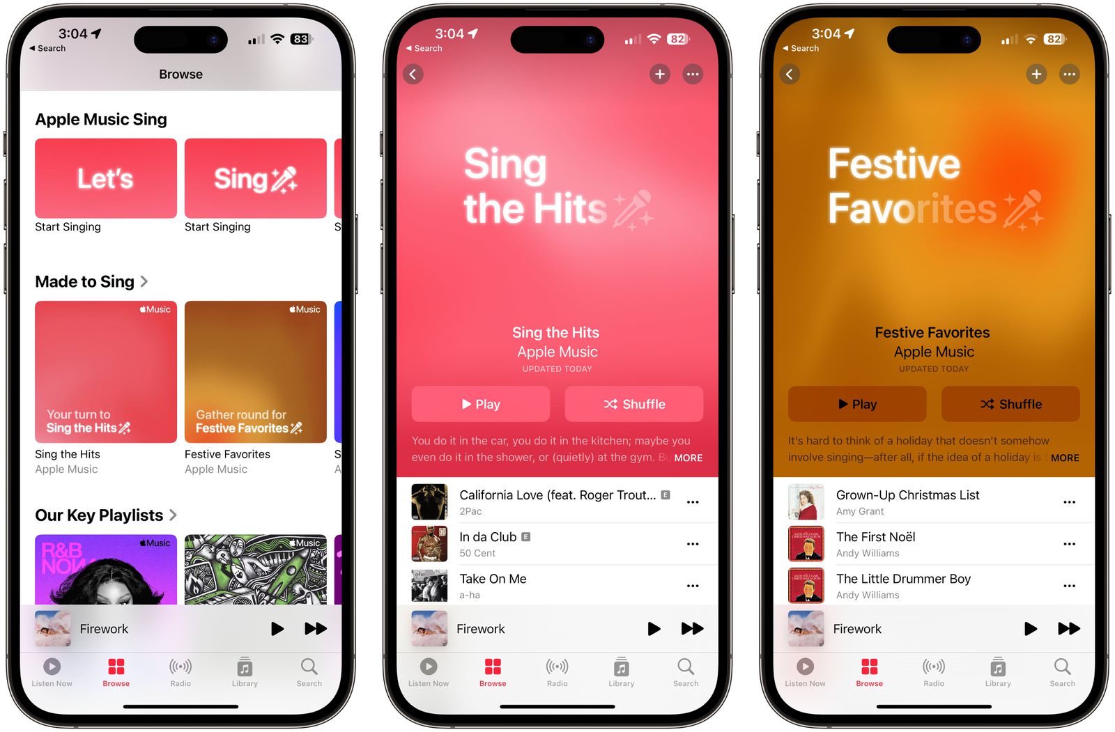 New Apple Music Sing Playlists Now Available in iOS 16.2 - MacRumors