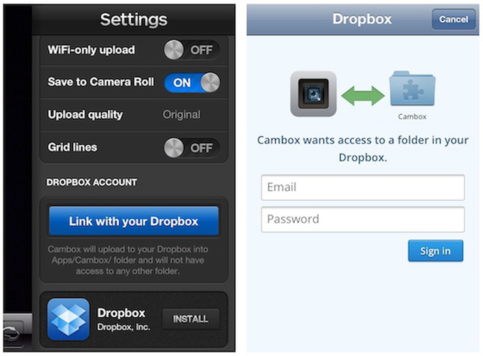 new dropbox app for mac