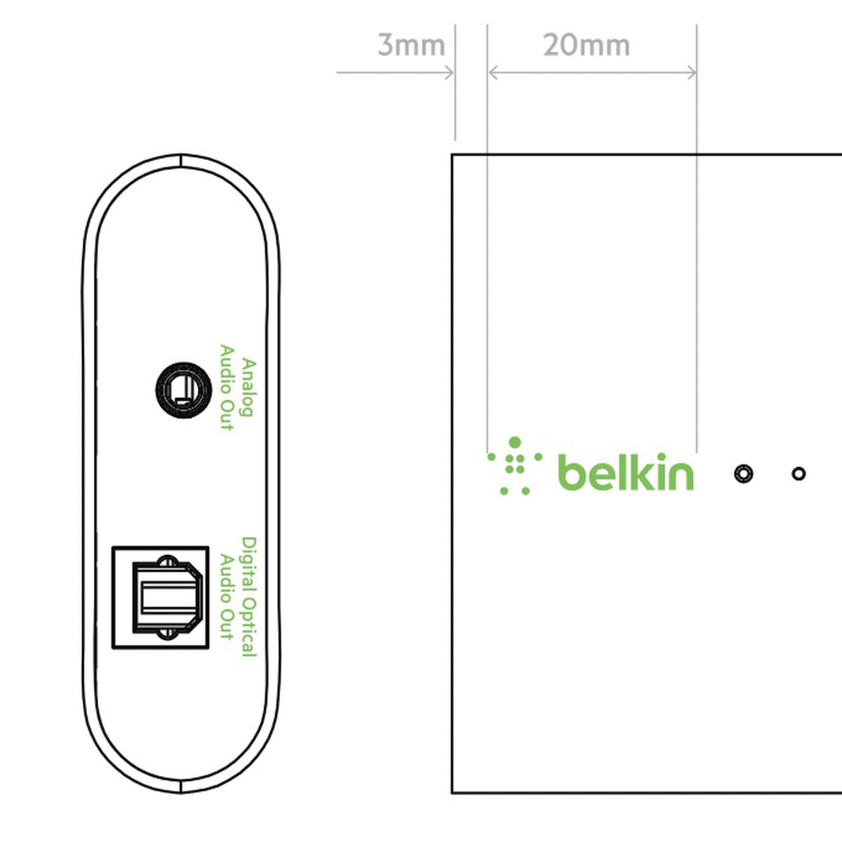 Best Buy: Belkin SoundForm Connect Audio Adapter with Airplay 2