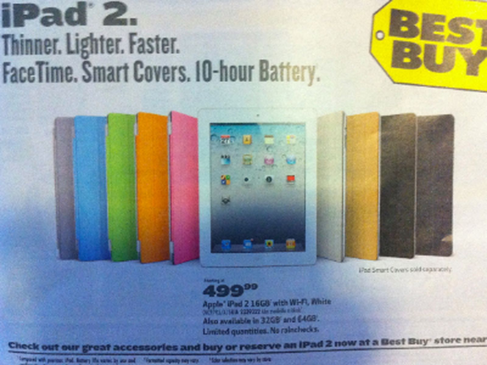 Best Buy and Toys R' Us Selling iPads on Sunday MacRumors