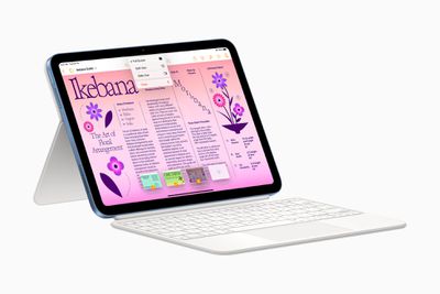  Apple Magic Keyboard Folio: iPad Keyboard and case for iPad  (10th Generation), Detachable Two-Piece Design That attaches magnetically,  Built-in trackpad, US English – White : Electronics