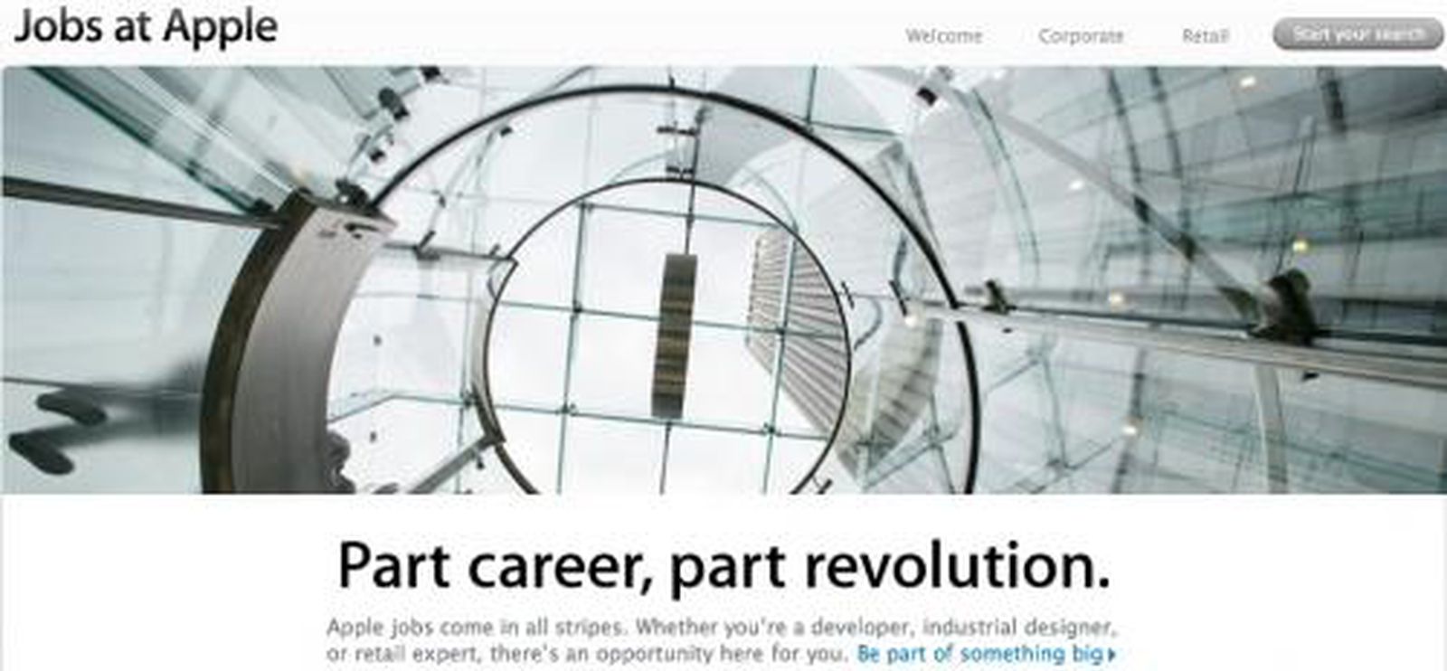 Apple Revamps Company Job Listings Site - MacRumors