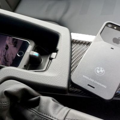 BMW powered by Aircharge Wireless Charging iPhone case
