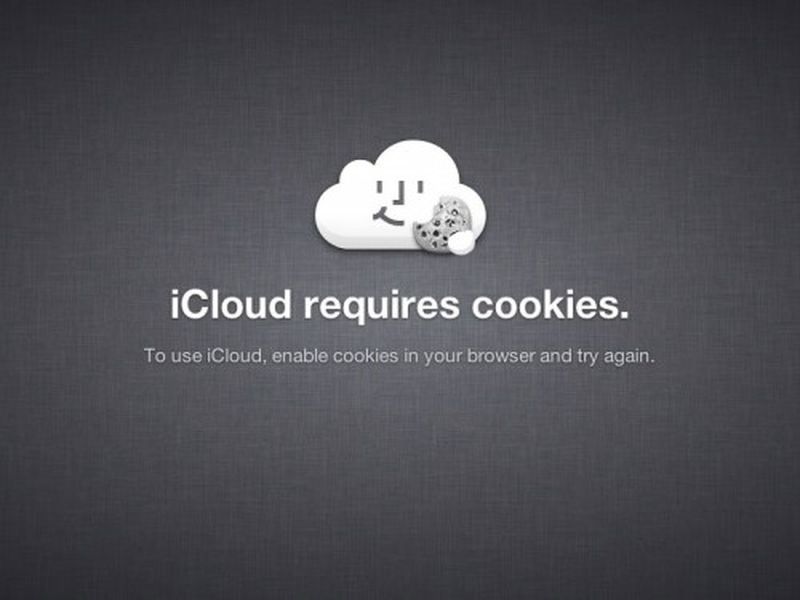 Apple's ICloud.com Error Pages Have Personality - MacRumors