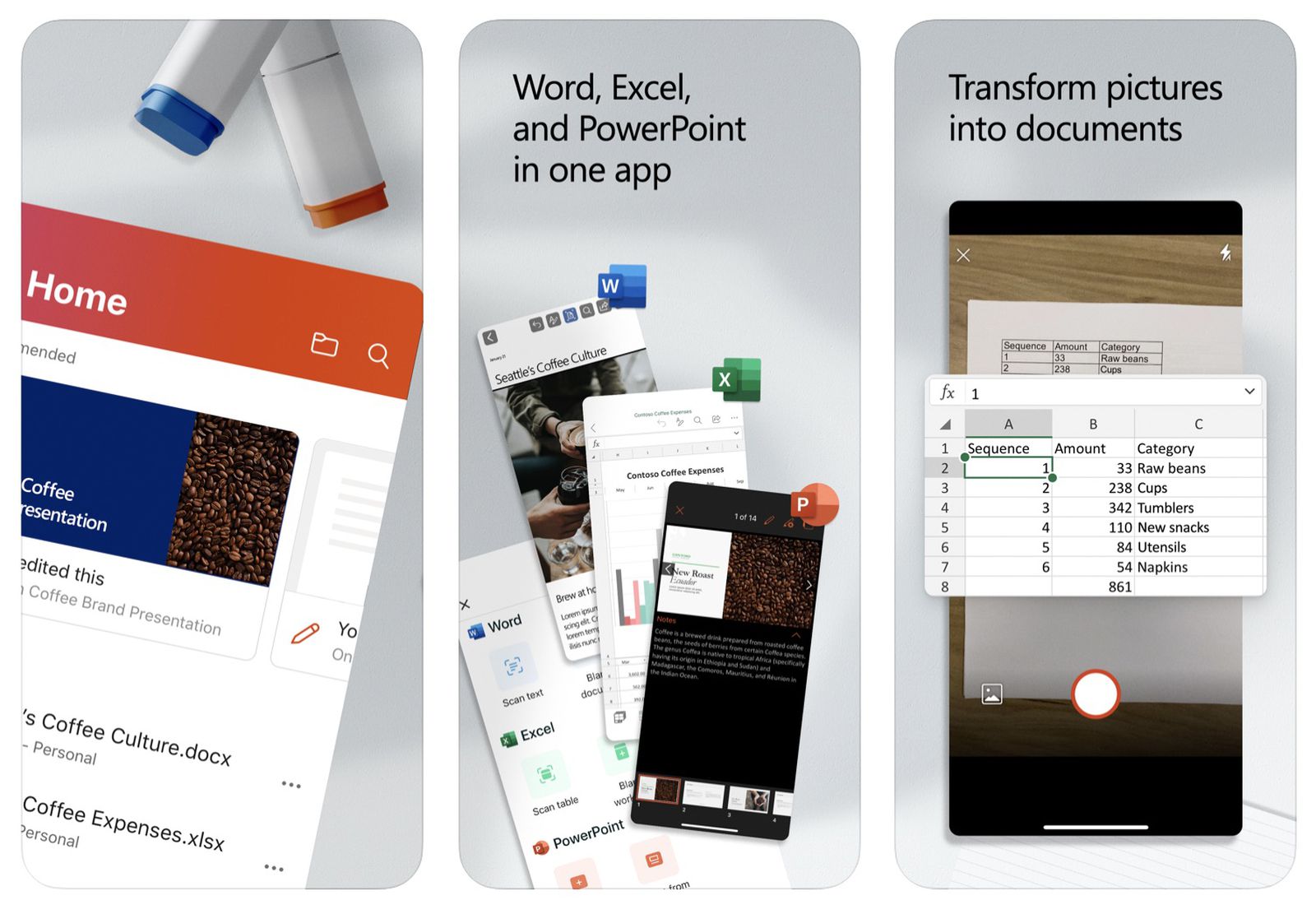 Microsoft Office App Released for iPhone, Combines Word, Excel, and  PowerPoint - MacRumors