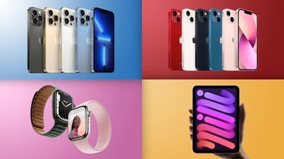 Novità principali: iPhone 13, Apple Watch Series 7, nuovi iPad e altro ancora