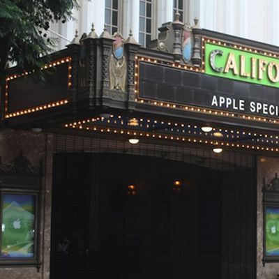 california theatre ipad mini event
