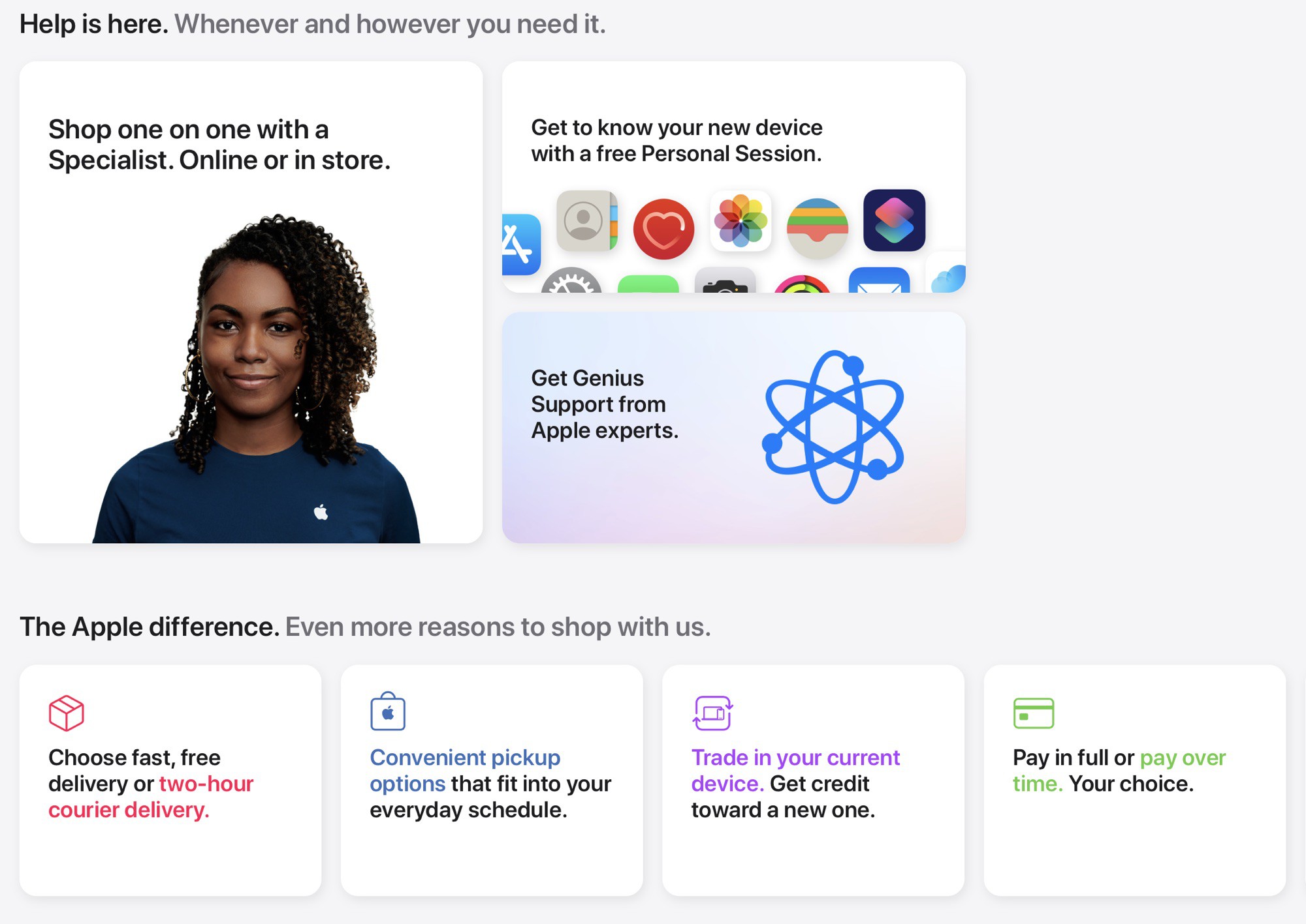Apple's Website Gains Redesigned Store Section and Dedicated 'Store ...