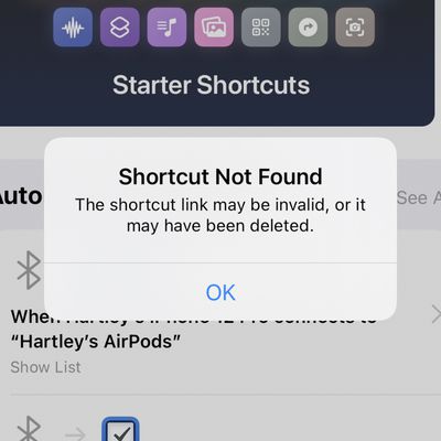 shortcut not found better